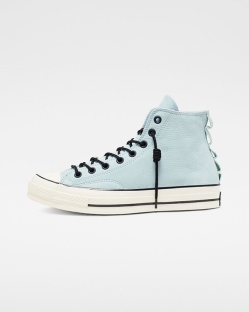 Converse, Tenisi Inalti Barbati Nubuck Leather Chuck 70 EFTJC3461, Albastri